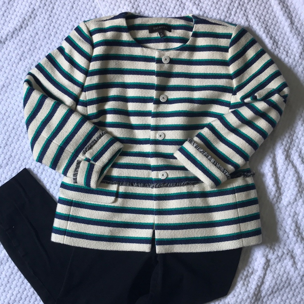 Stripped blazer